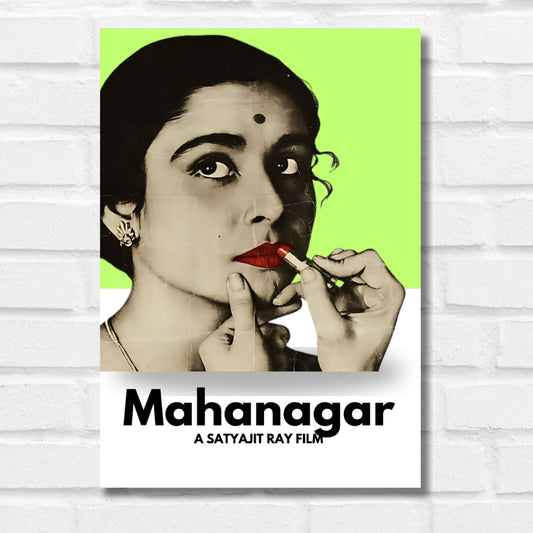 Mahanagar Satyajit Roy's Movies Artwork Bollywood | Poster | Frame | Canvas