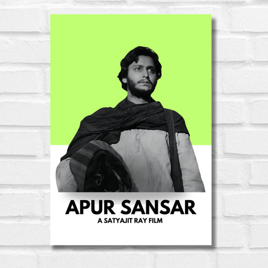 SATYAJIT RAY MOVIE POSTER CLASSIC MOVIES POSTER APUR SANSAR MOVIE POSTER