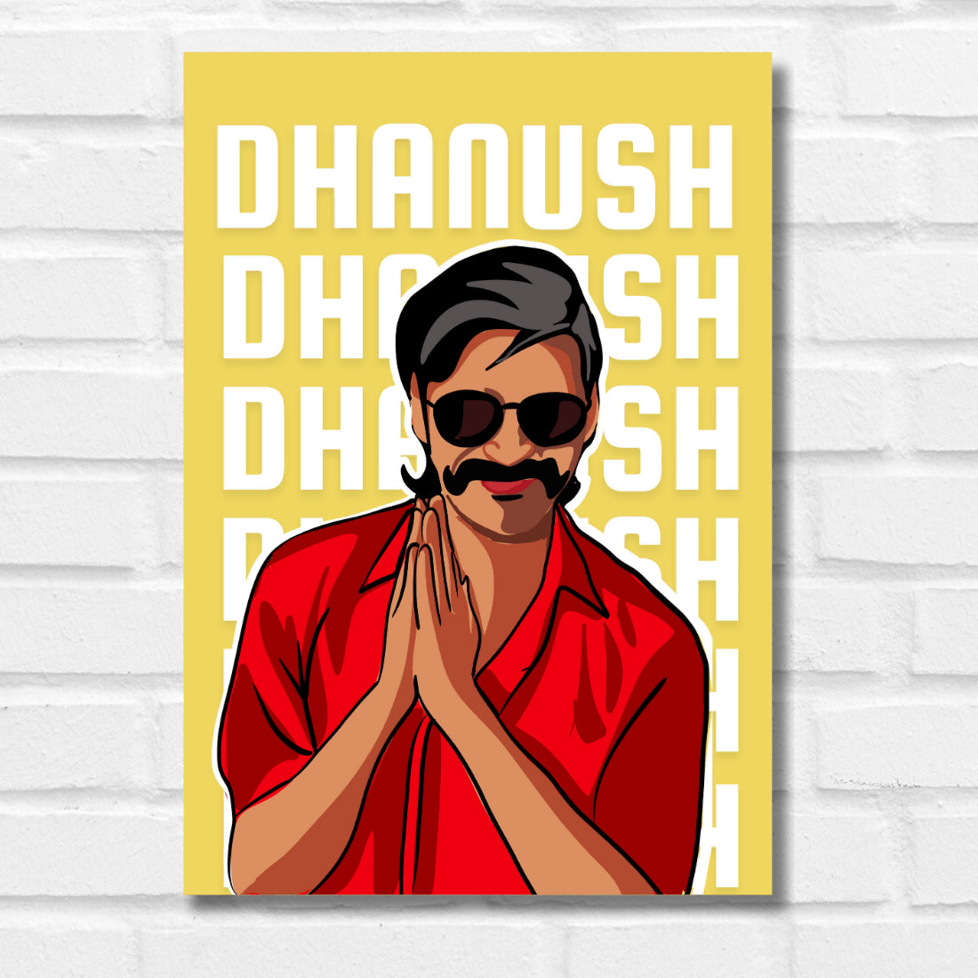 DHANUSH POSTER SOUTH SUPERSTAR POSTER