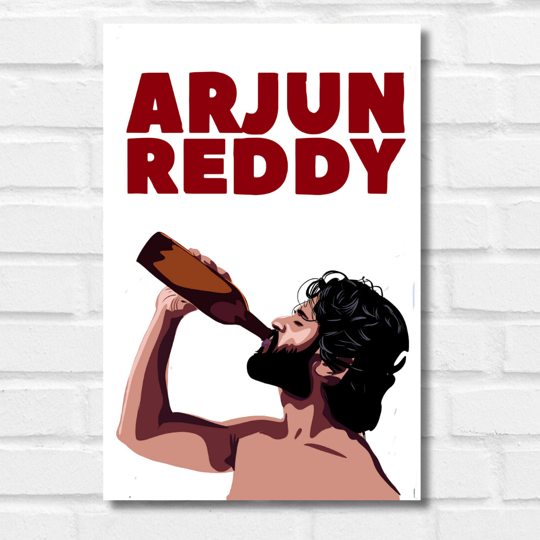 arjun reddy movie poster vijay devarakonda poster  south actor south film