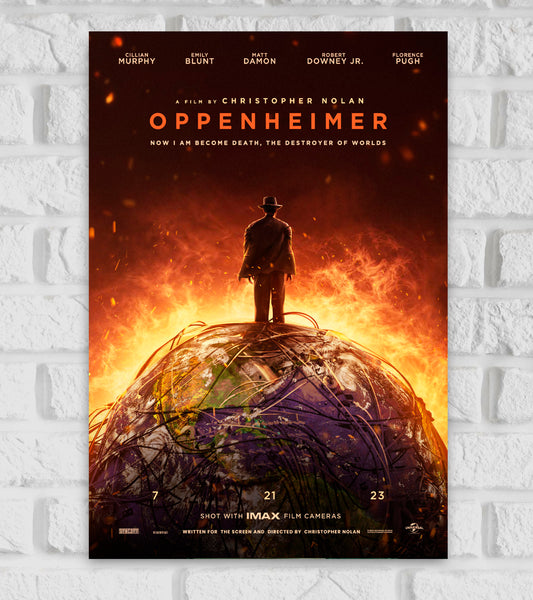 Oppenheimer Oscar Winning Movie Art work