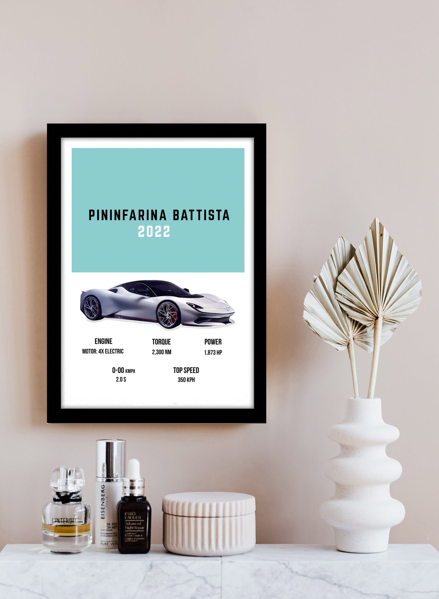 Pinninfarina Battista Supercars Art work