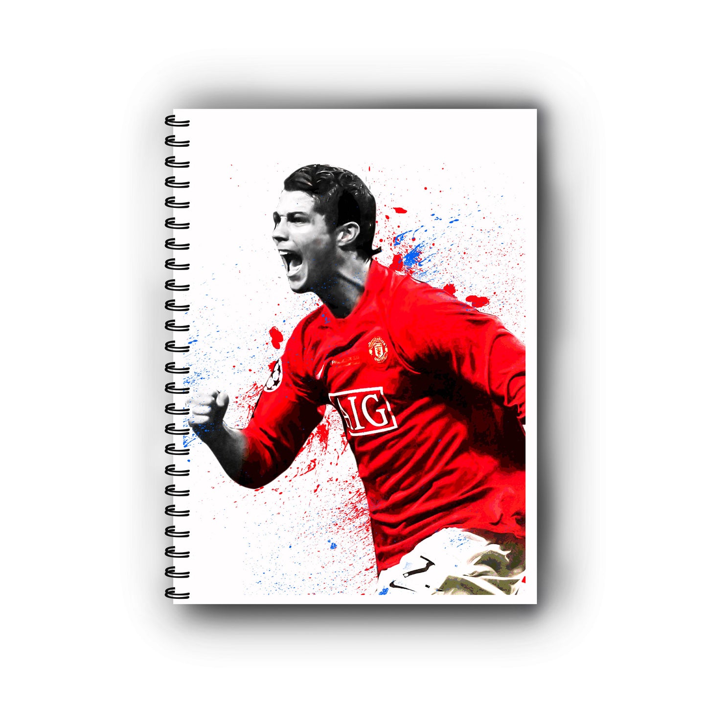 Cristiano Ronaldo Printed Notebook