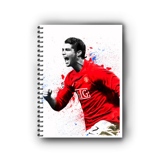 Cristiano Ronaldo Printed Notebook