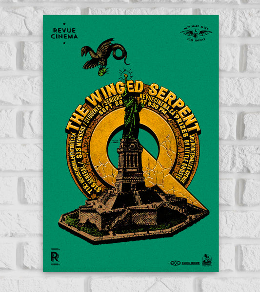 Q – The Winged Serpent Movie Art work
