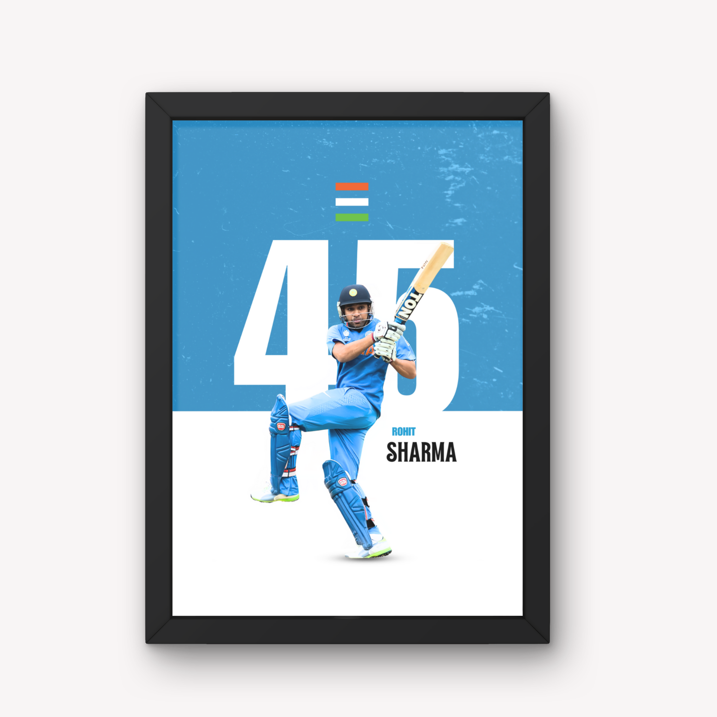 Rohit Sharma Cricket Art work