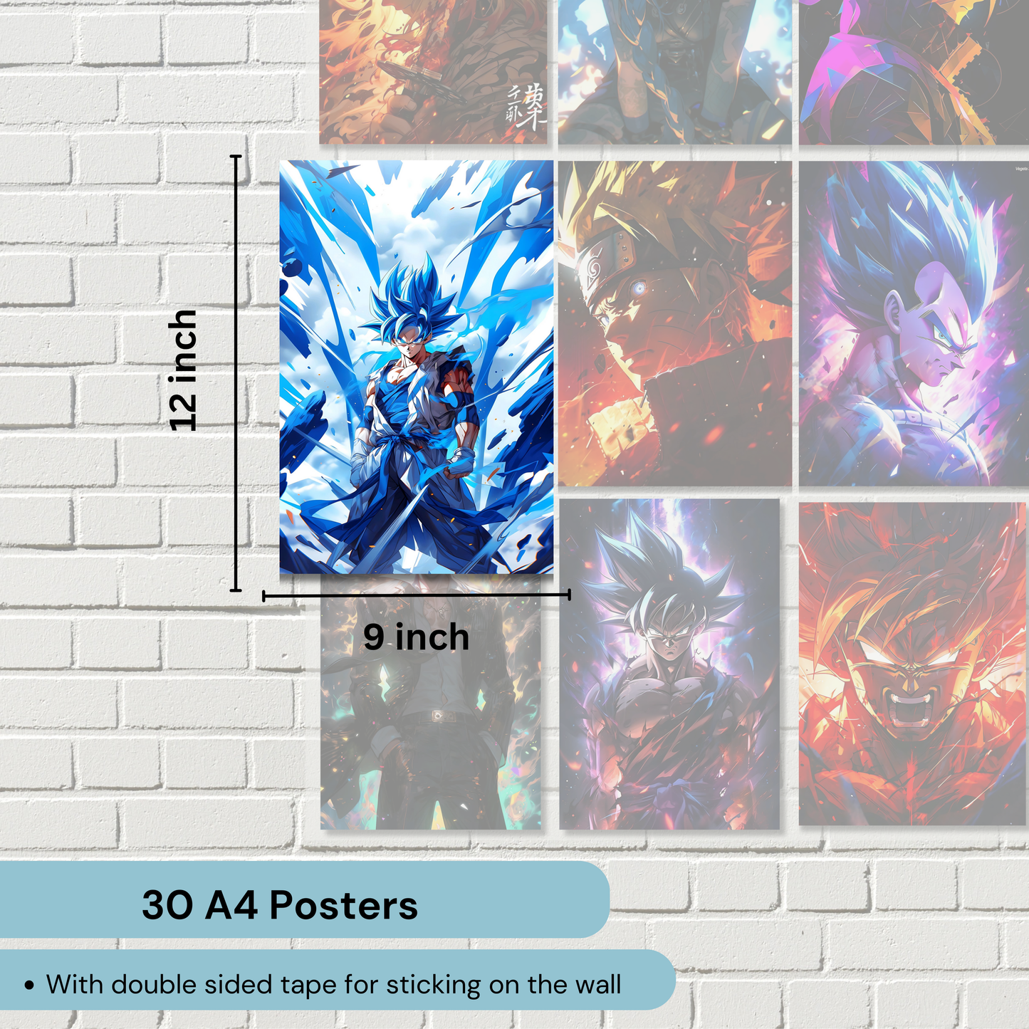 Good Hope Anime Posters (Set Of 30) Artwork