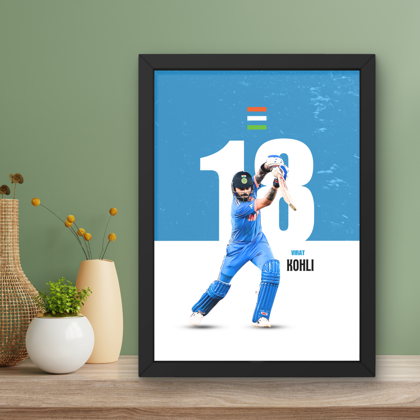 Virat Kohli Cricket Art work