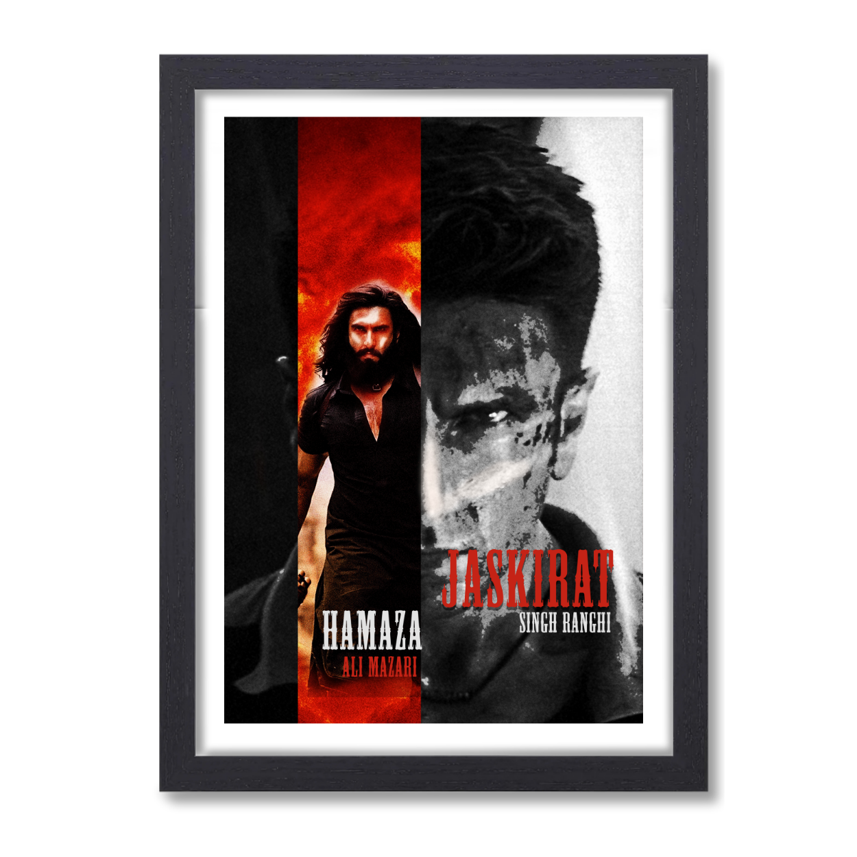 Dhurandhar Movie Quote Movie Frame Poster Movie Quote Wall Art Decor Photo Frames Poster Canvas For Bedroom Living Room Decoration Home Office wall Poster Gift