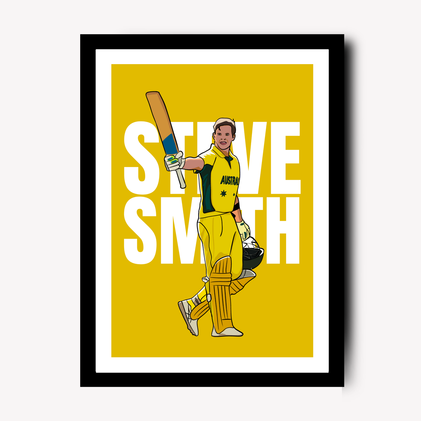 Steve Smith Cricket Player Artwork