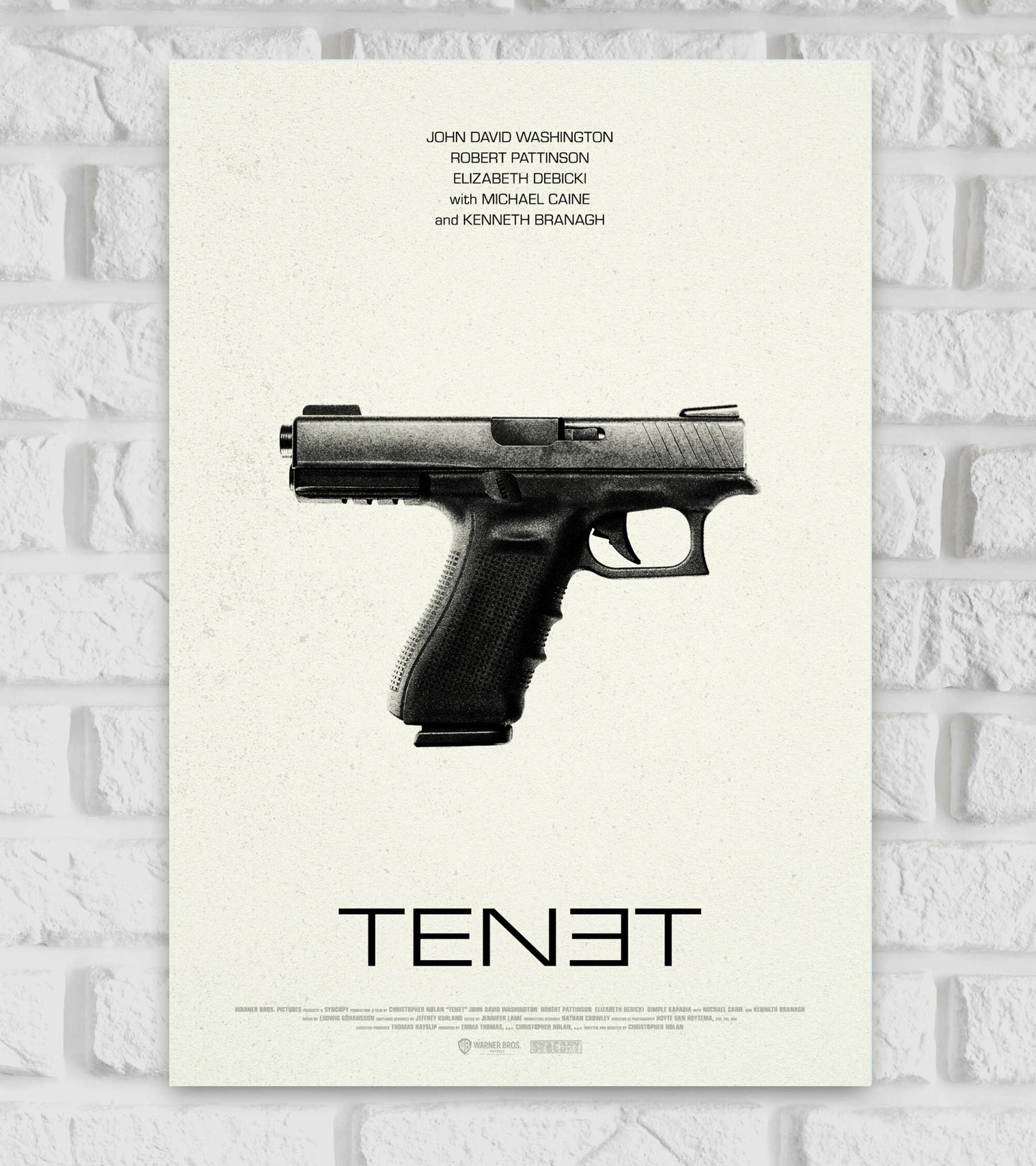 Tenet Movie Art work