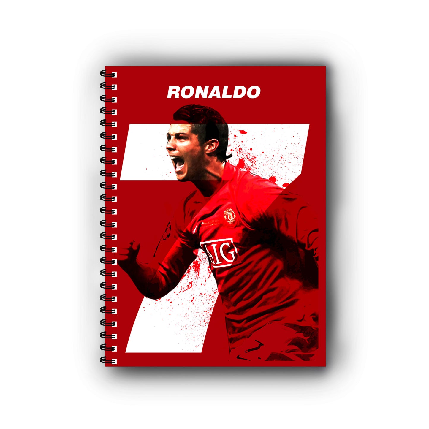 Cristiano Ronaldo Printed Notebook