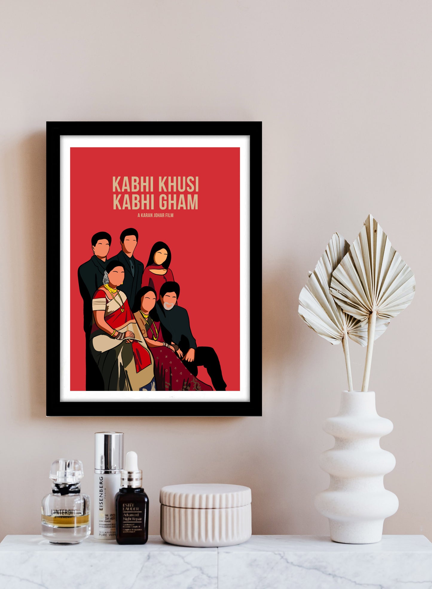 kabhi Khushi Kabhi Gham Movie Art work