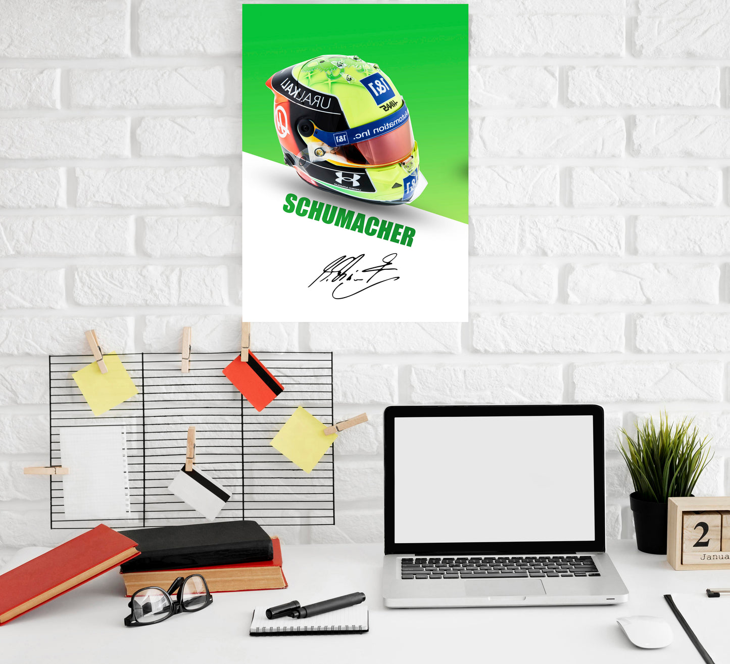 Michael Schumacher Motorsports Art work