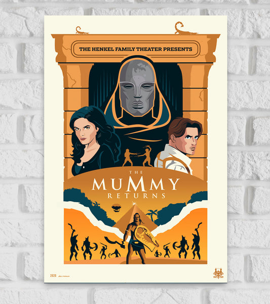 The mummy Return Movie Art work