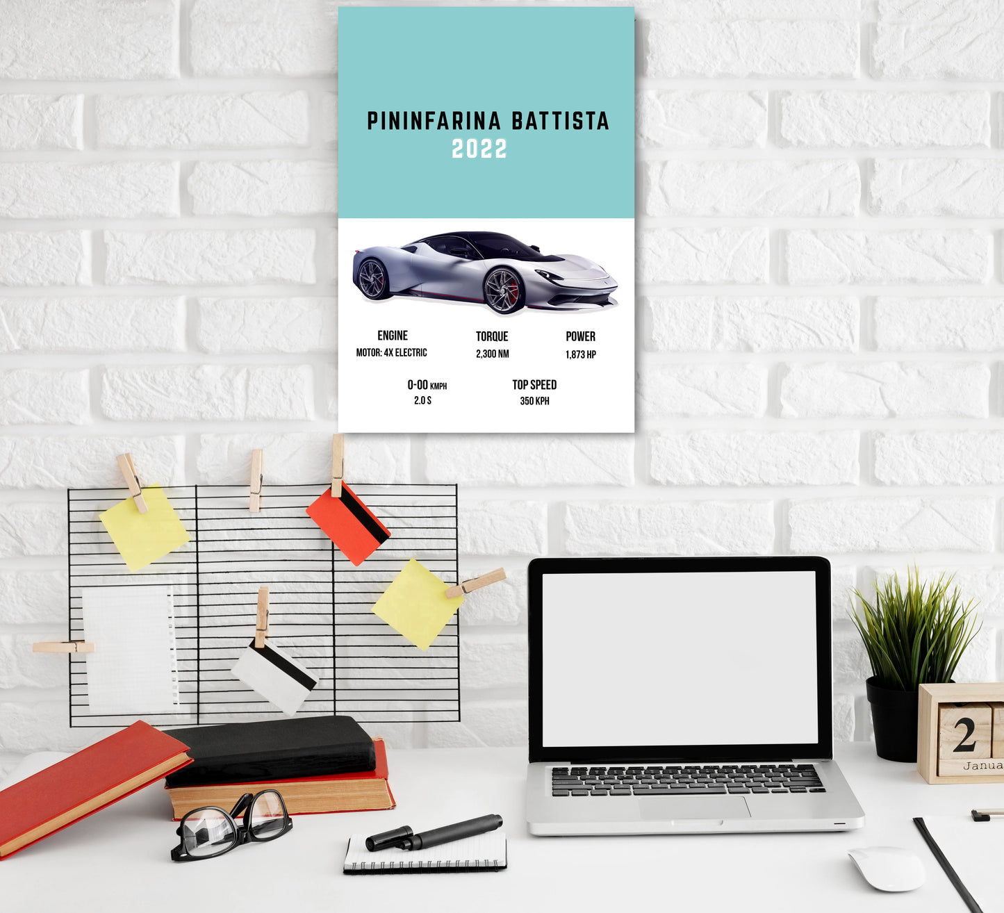 Pinninfarina Battista Supercars Art work