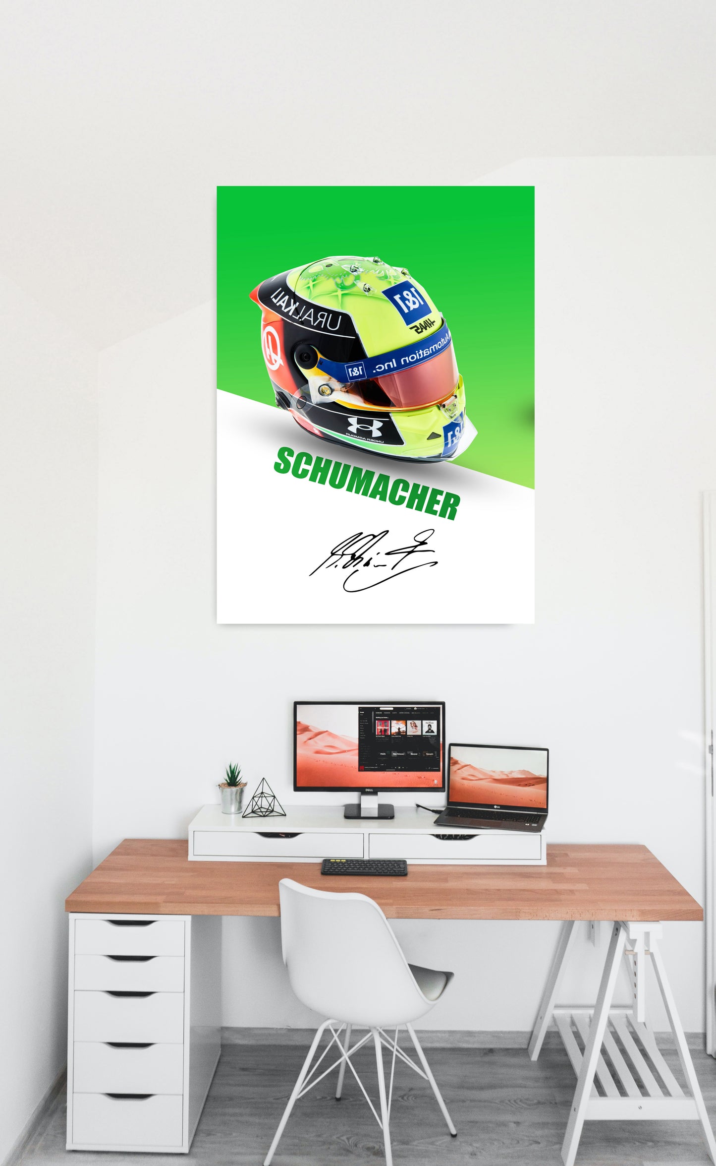 Michael Schumacher Motorsports Art work