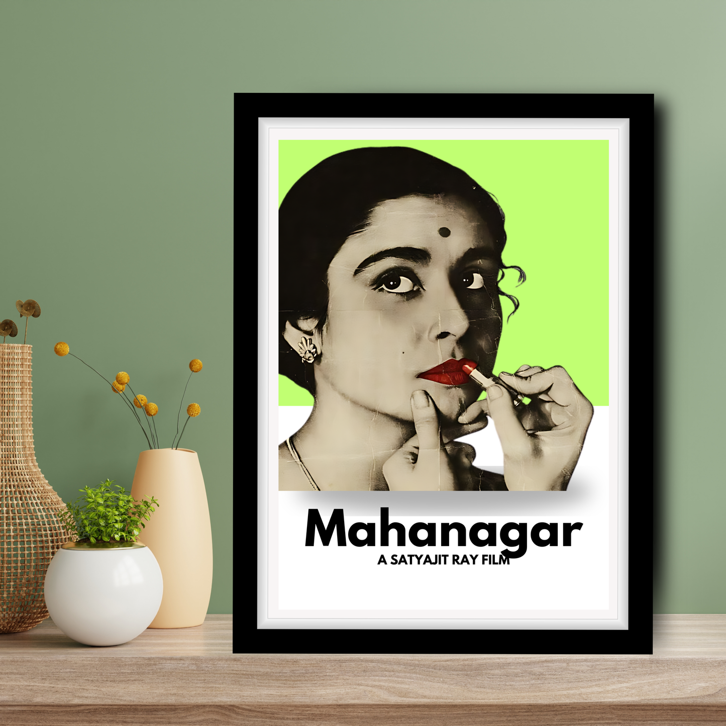 Mahanagar Satyajit Roy's Movies Artwork