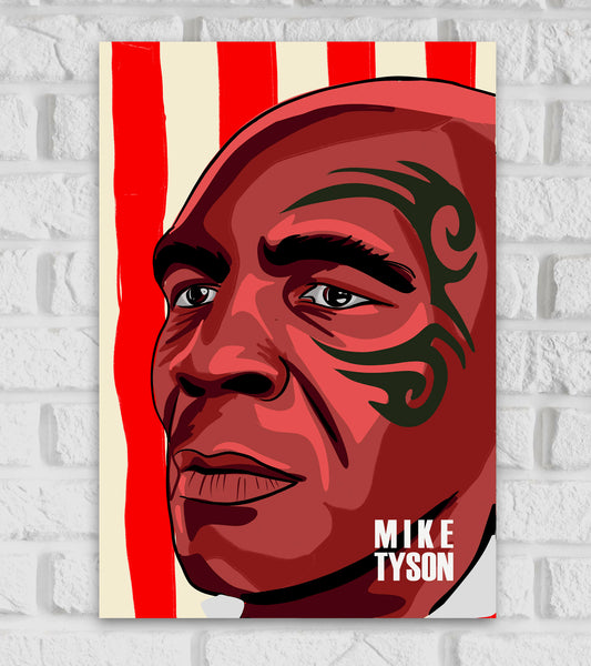 Mike Tyson Art work
