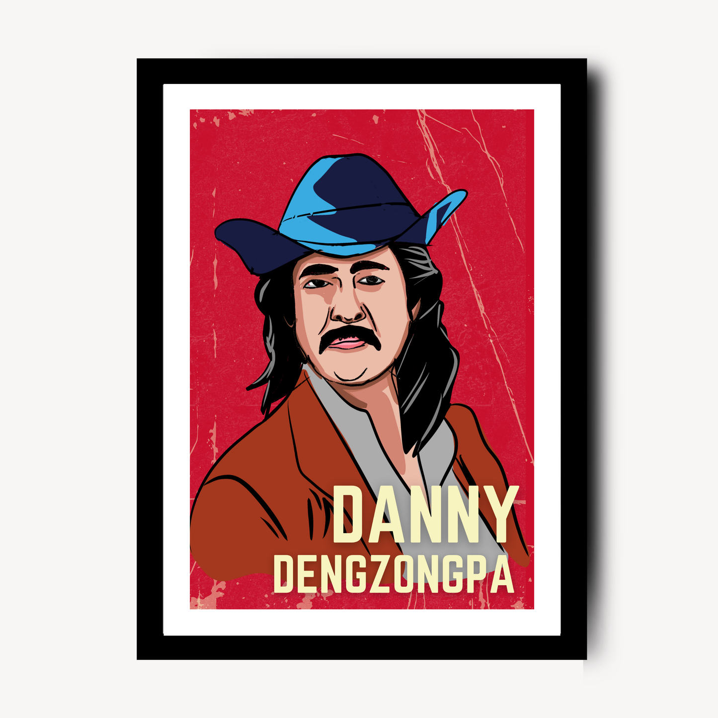 Danny Denzongpa Classic Actor Artwork