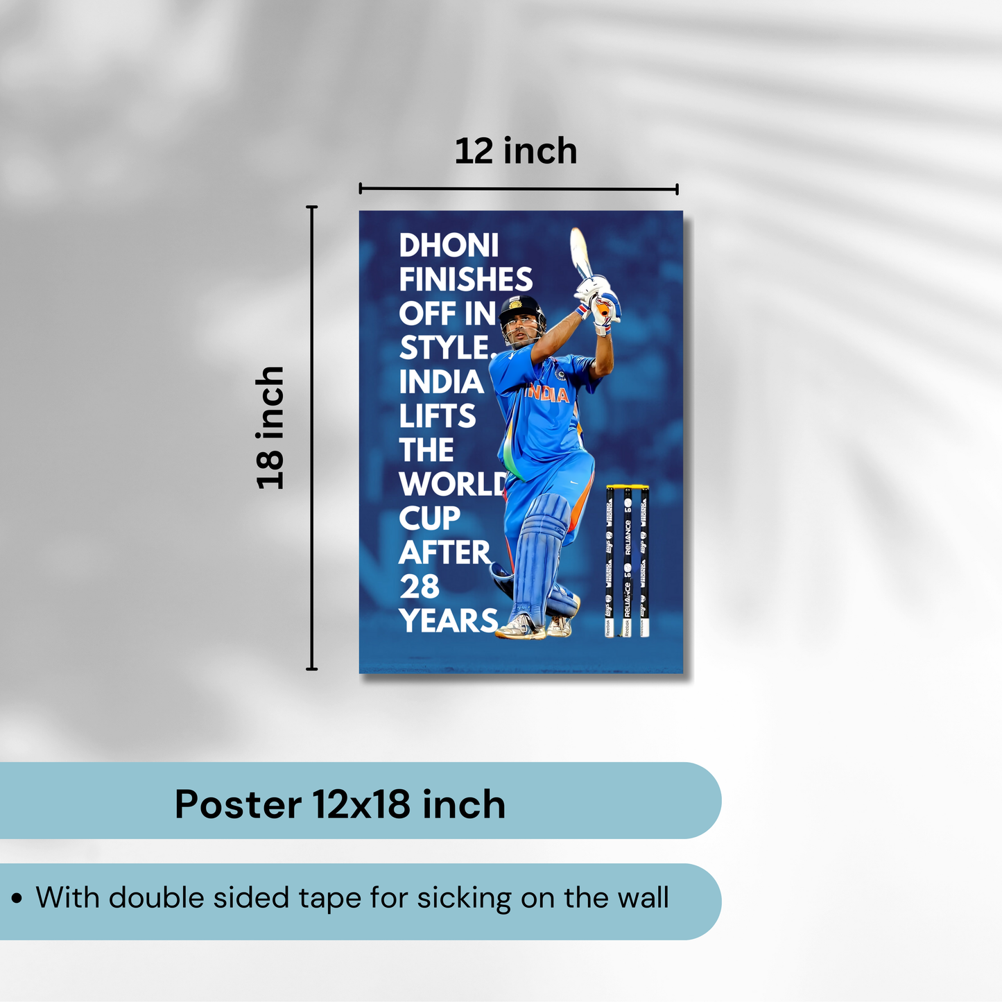 Dhoni Cricket Player Artwork