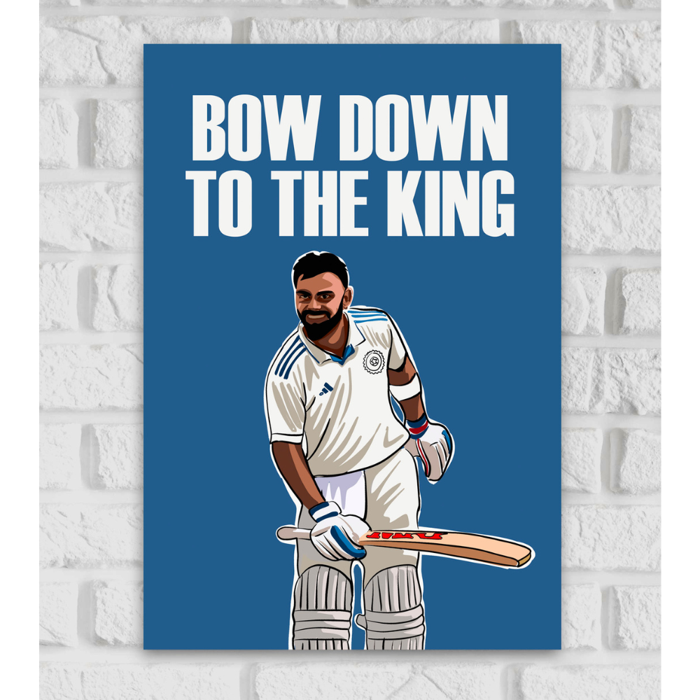 Virat Kohli Artwork Cricket| Poster | Frame | Canvas