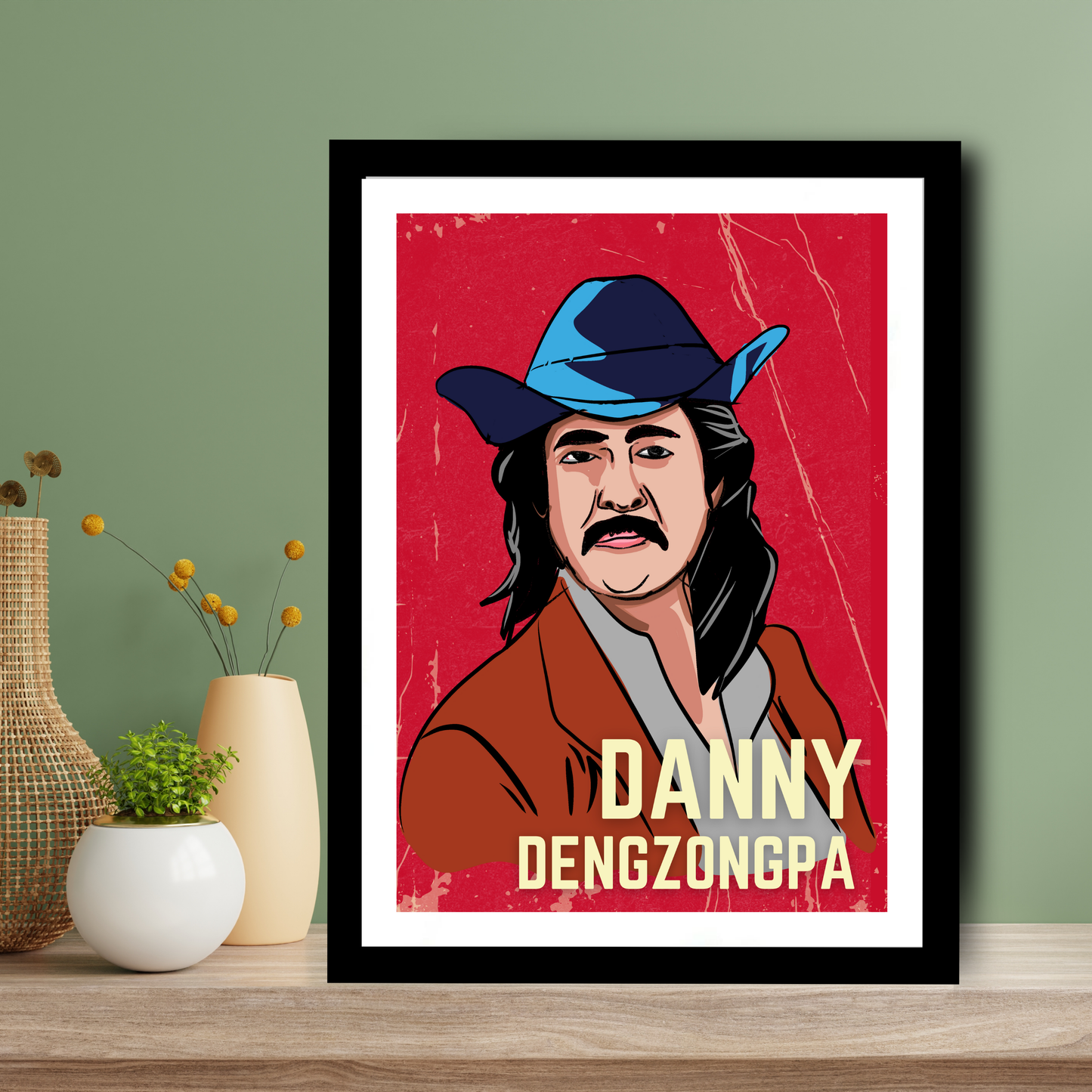 Danny Denzongpa Classic Actor Artwork