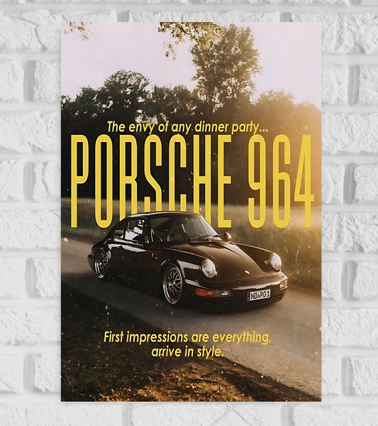 Porsche Supercar Art work