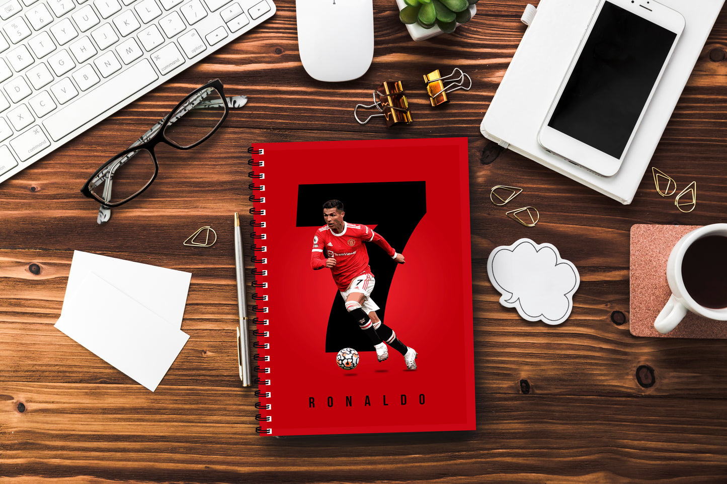 Cristiano Ronaldo Printed Notebook