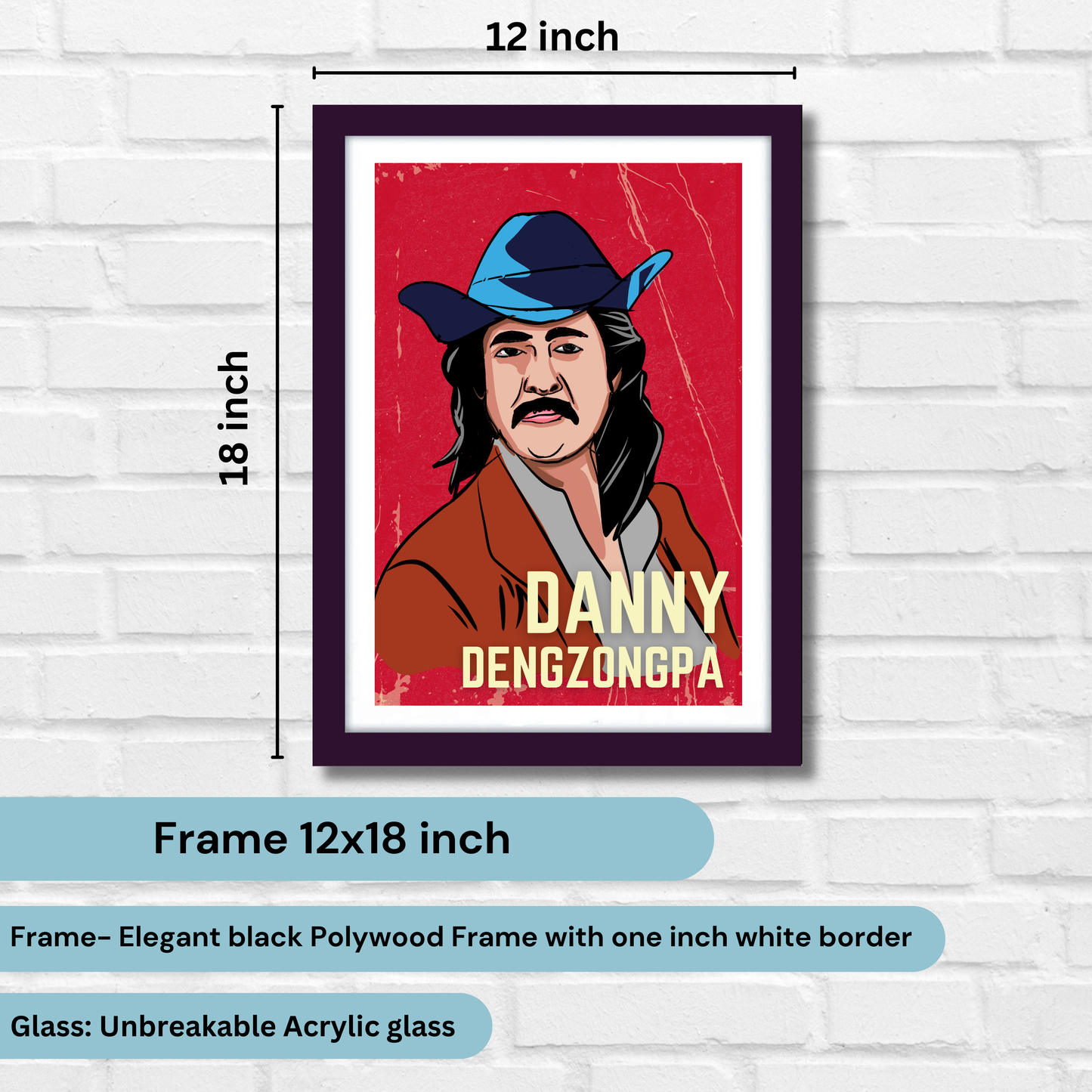 Danny Denzongpa Classic Actor Artwork