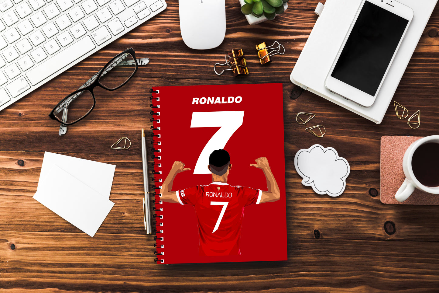 Cristiano Ronaldo Printed Notebook