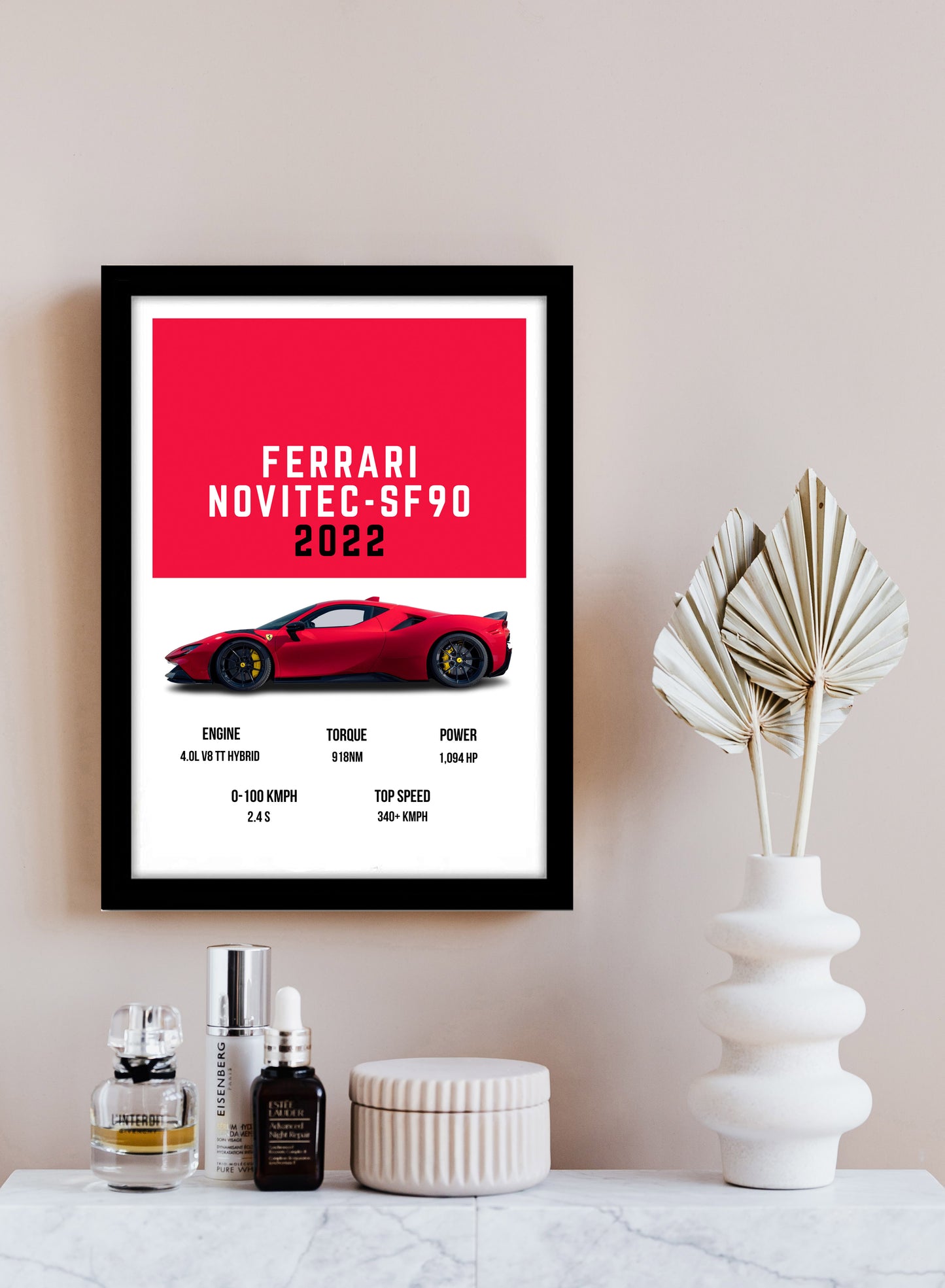 Ferrari Novitec Supercars Art work