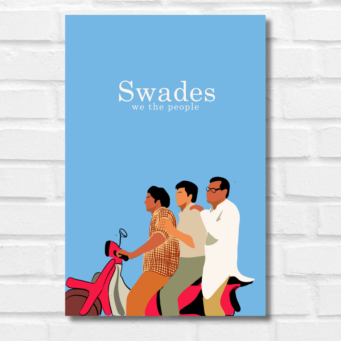 SWADES MOVIE POSTER SHAHRUKH KHAN MOVIE POSTER