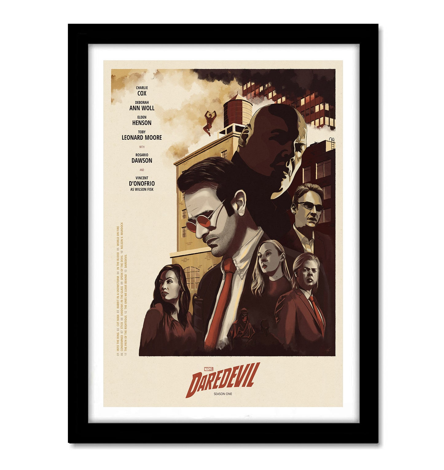 Daredevil Movie Series Artwork