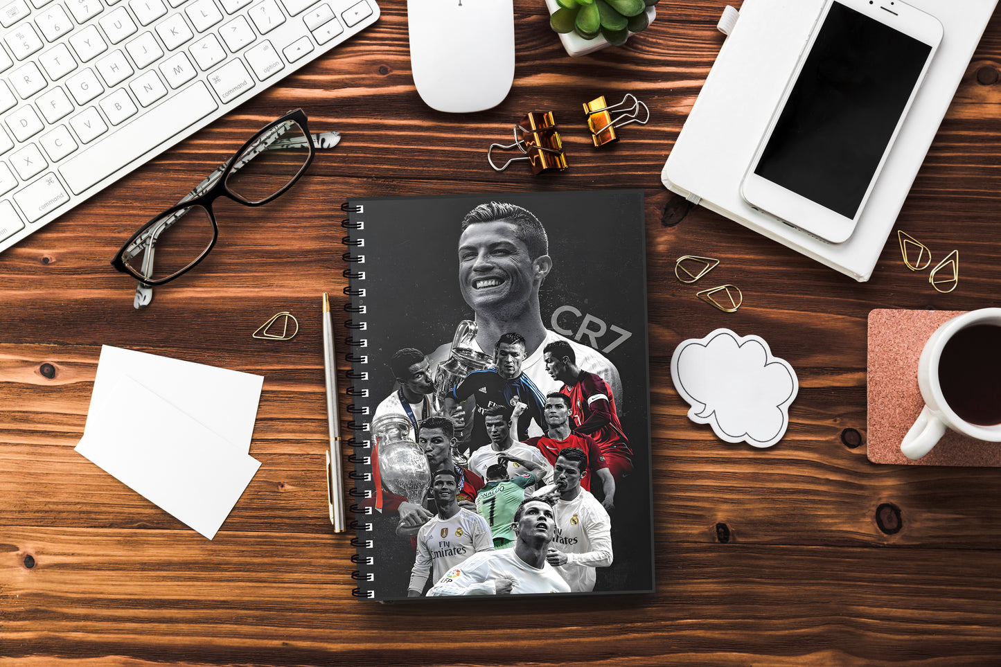 Cristiano Ronaldo Printed Notebook