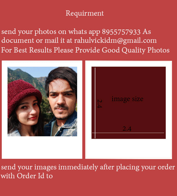 Personalized Mini Poleroid Photos Prints For Family Couple Friends Gifts Birthday Annivery gift Room Office Decor(Pack Of 36) 3.4 x 2.8 inch