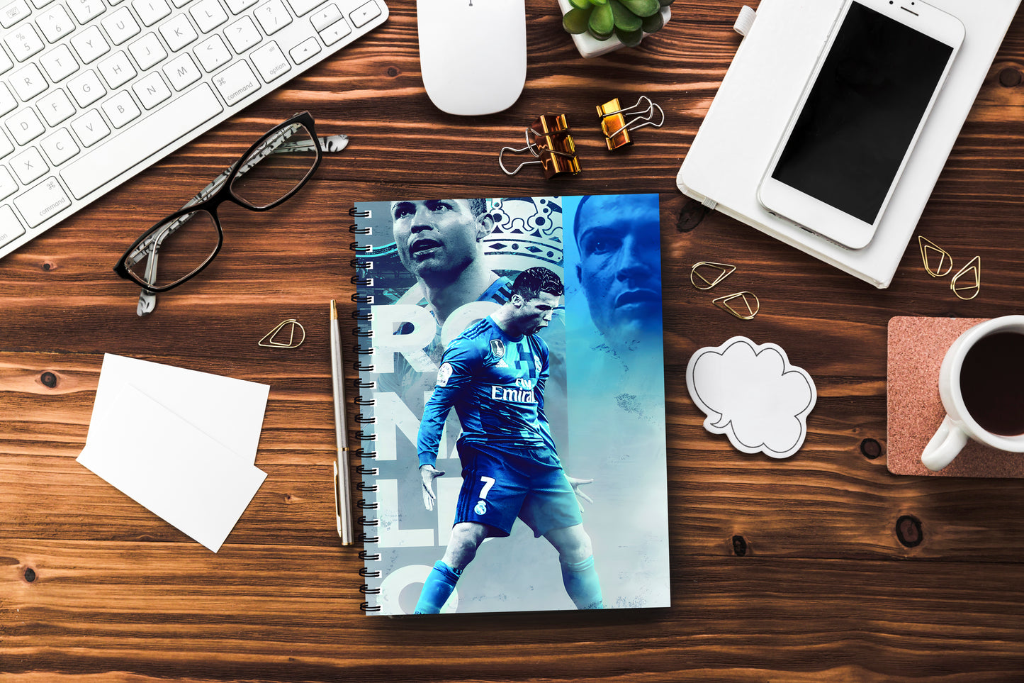 Cristiano Ronaldo Printed Notebook