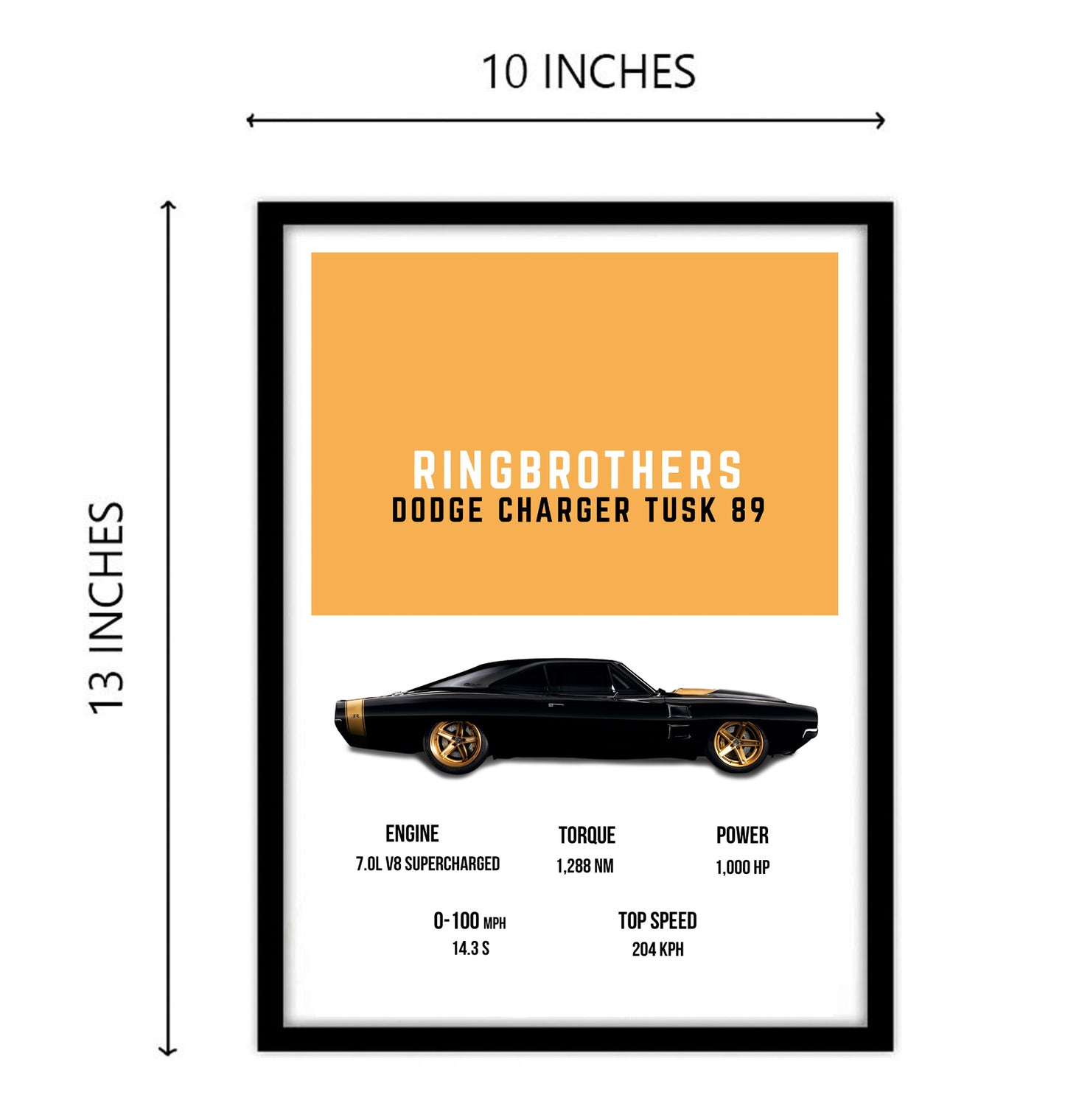 Ringbrothers Dodge Charger Supercars Art work