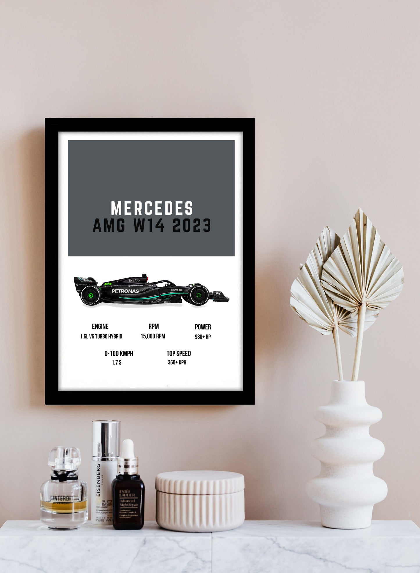 Mercedes Formula1 Art work