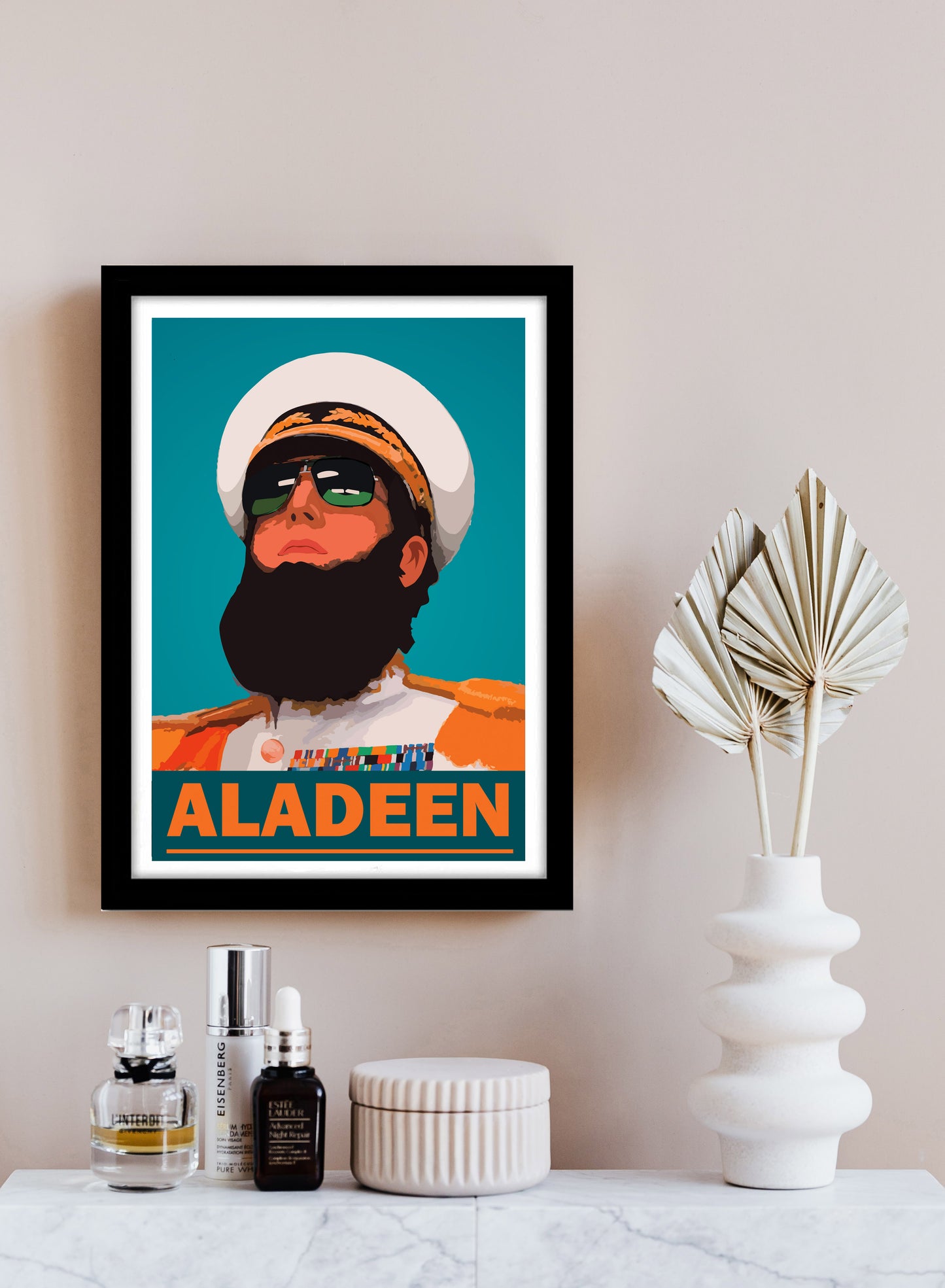 The Dictator Movie Aladeen Art work