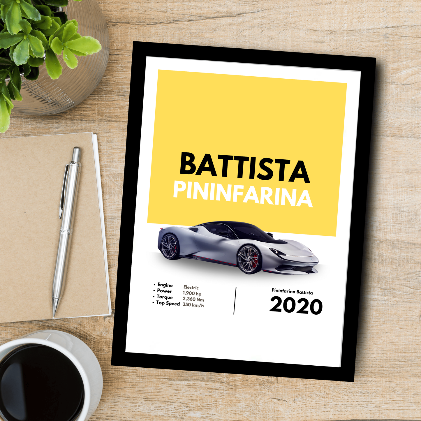 Battista Pininfarina Supercar Artwork