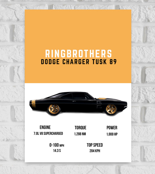Ringbrothers Dodge Charger Supercars Art work