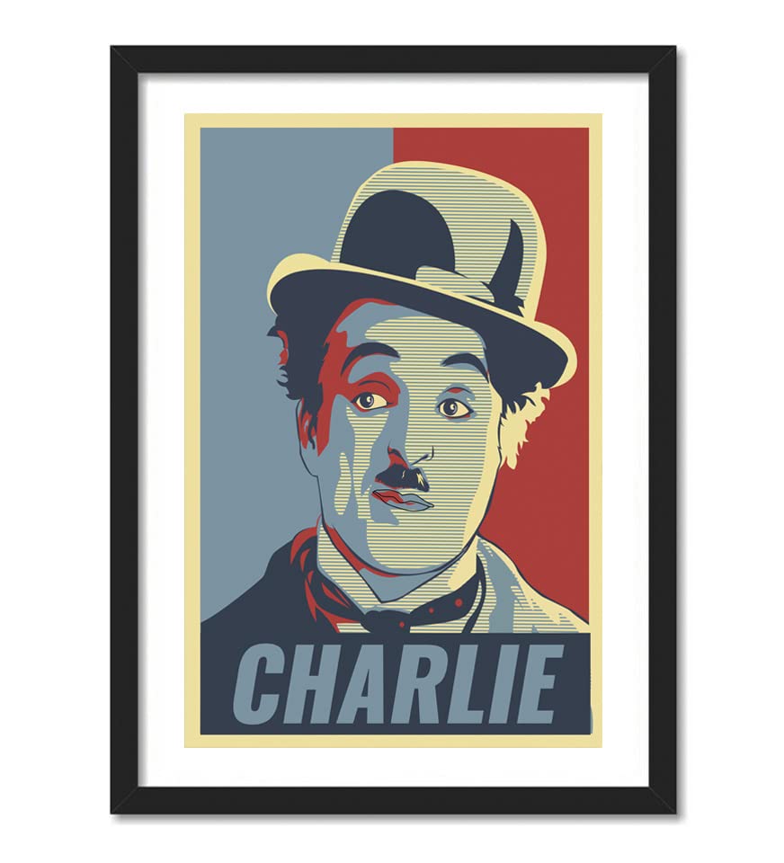 Charlie Chaplin Motivational Art work