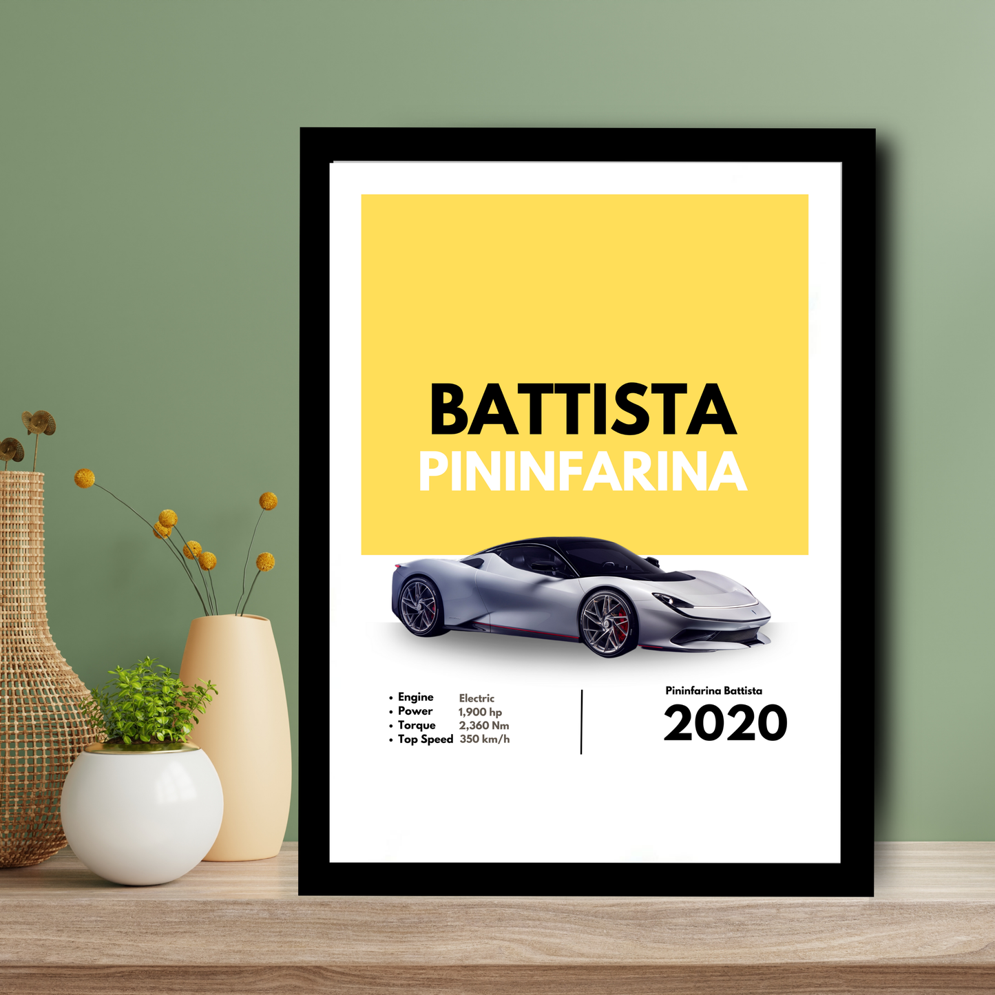 Battista Pininfarina Supercar Artwork