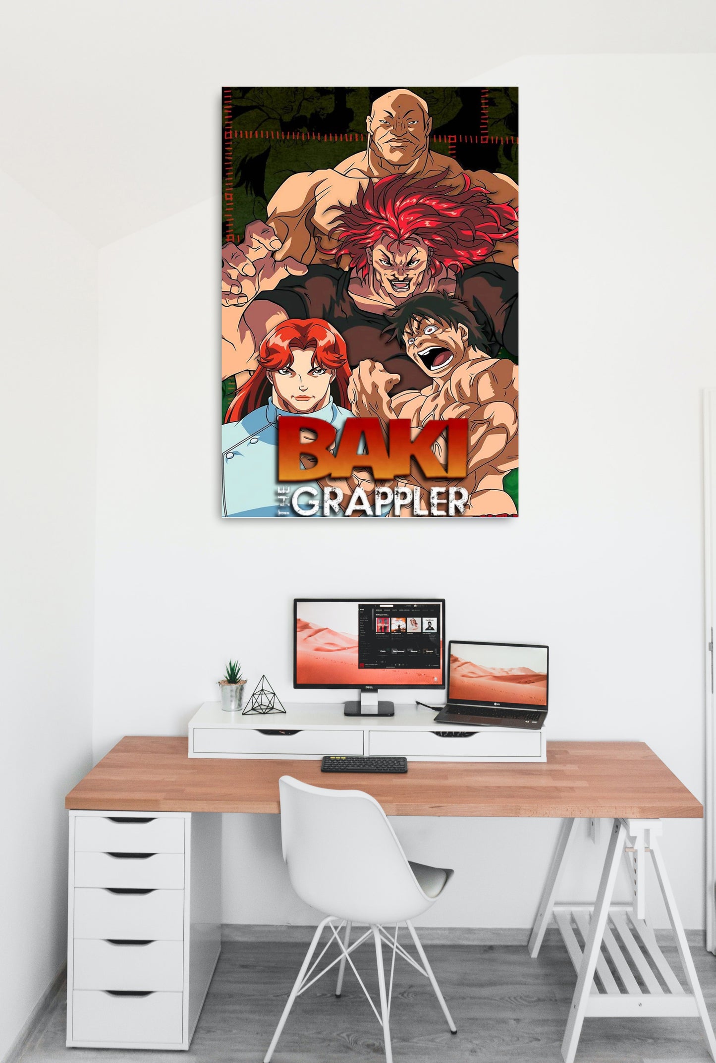 Baki the Grappler Series Art work