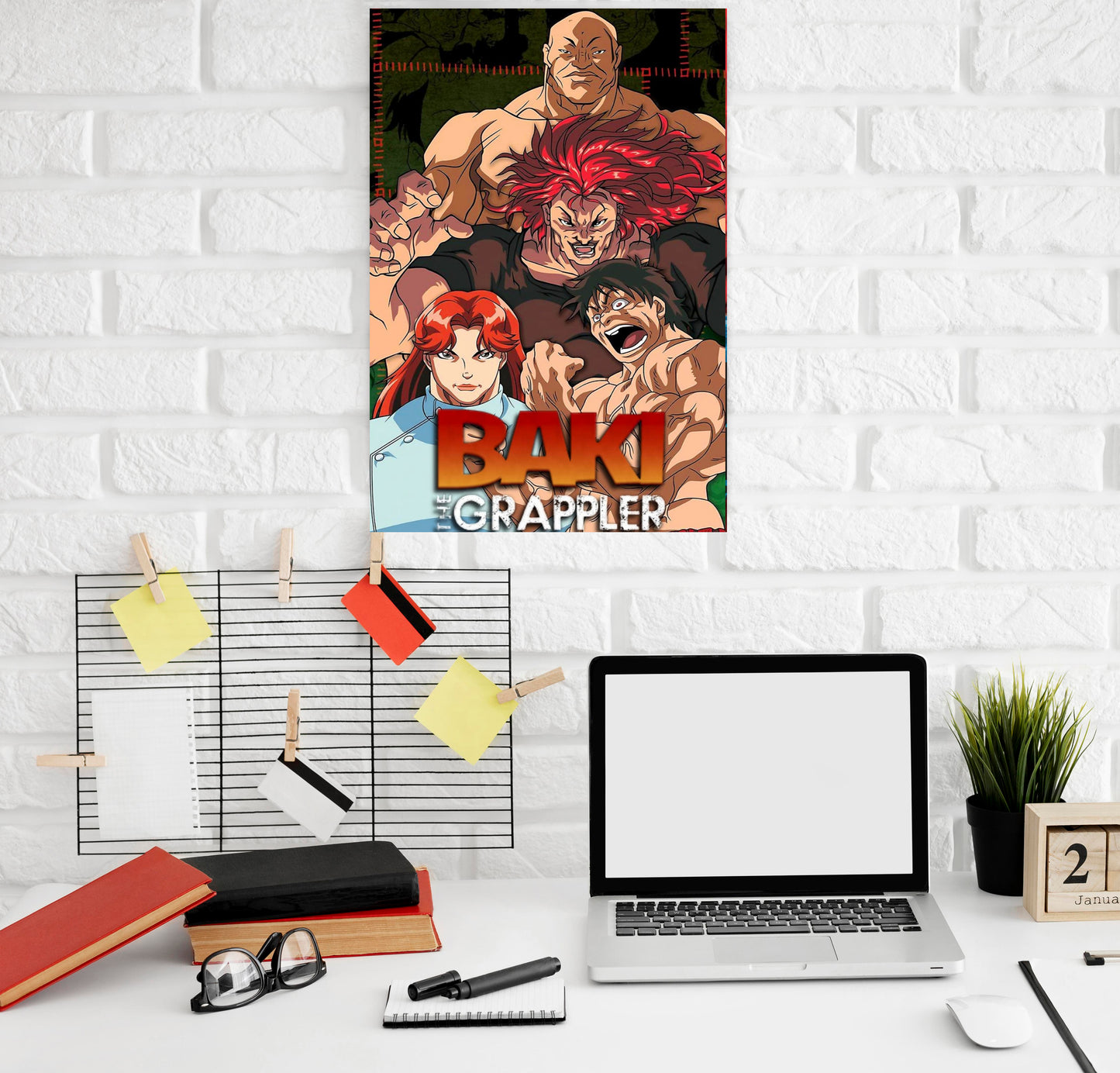 Baki the Grappler Series Art work