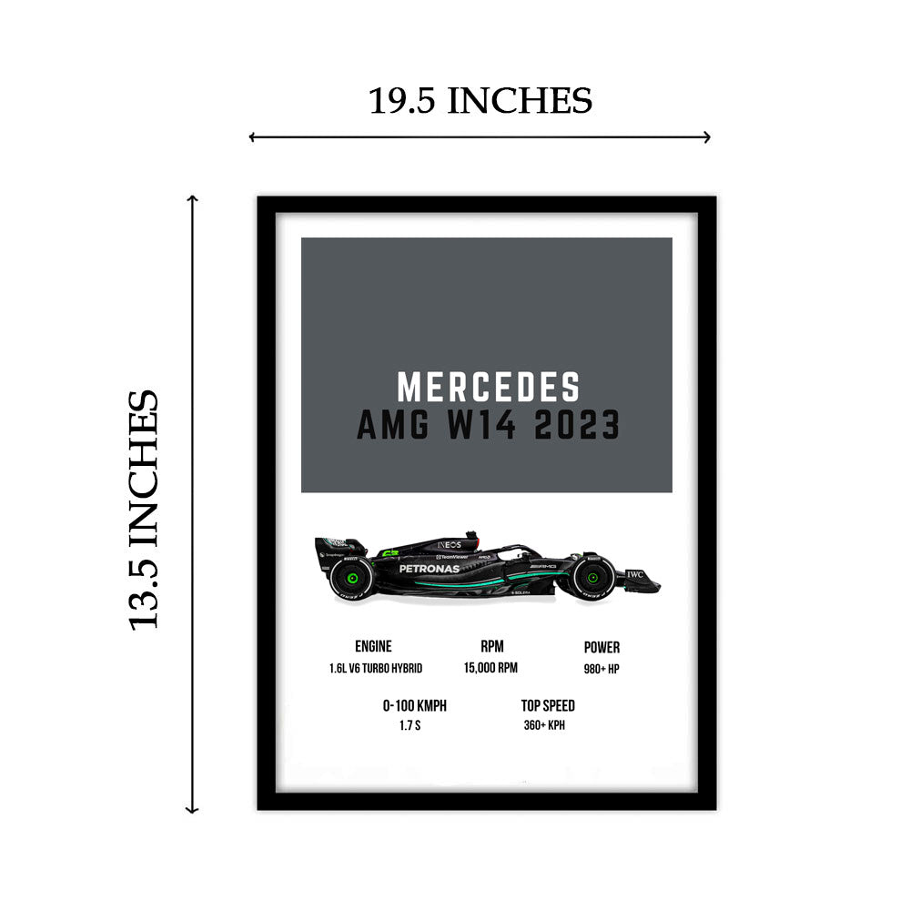 Mercedes Formula1 Art work