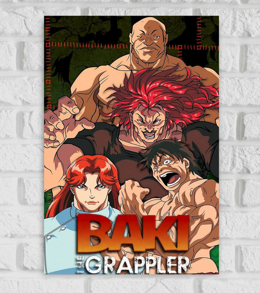 Baki the Grappler Series Art work