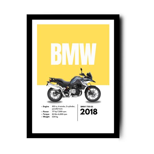 Framed poster showcasing a collection of classic sports vintage bikes, lined up in a retro-inspired design. Vintage classic bikes framed poster featuring retro cycling design with iconic steel frames and timeless style.