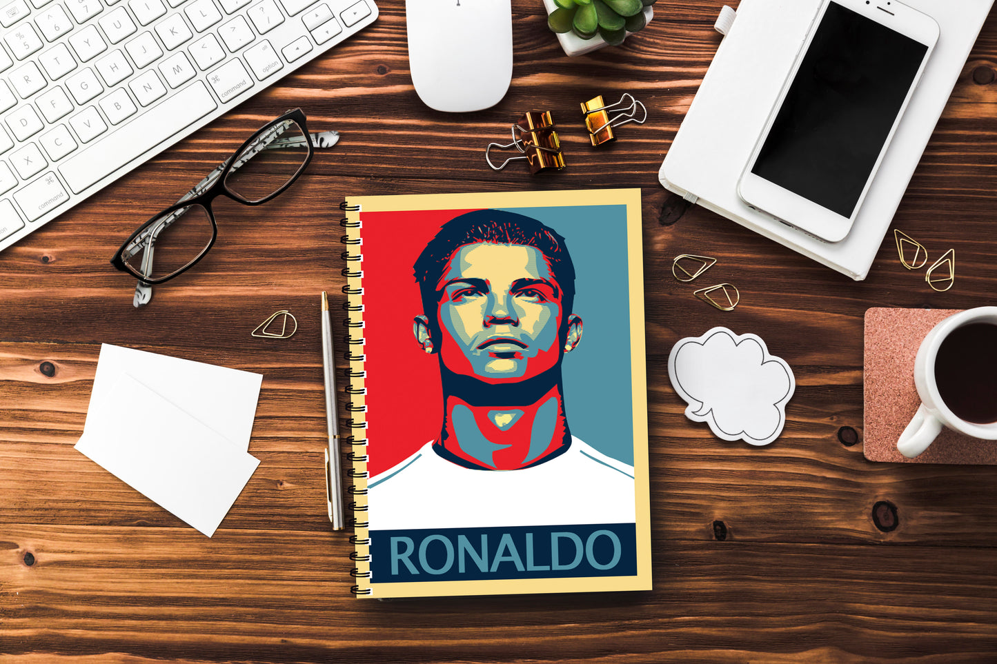 Cristiano Ronaldo Printed Notebook